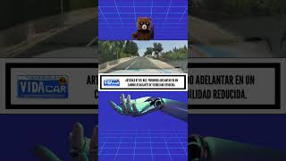 Cambio de rasante de visibilidad reducida.