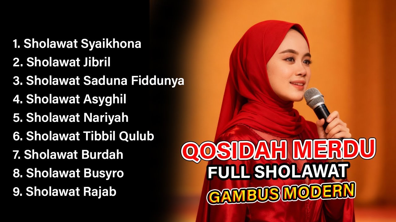 FULL ALBUM SHOLAWAT GAMBUS MERDU | QASIDAH GAMBUS ENAK DIDENGAR | GAMBUS MODERN PENARIK REJEKI