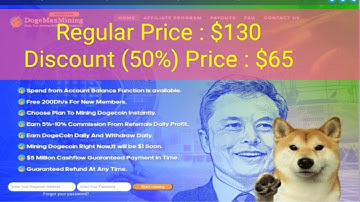 How to Buy Mining Template Cheapest Price | DogeMax SCM Template