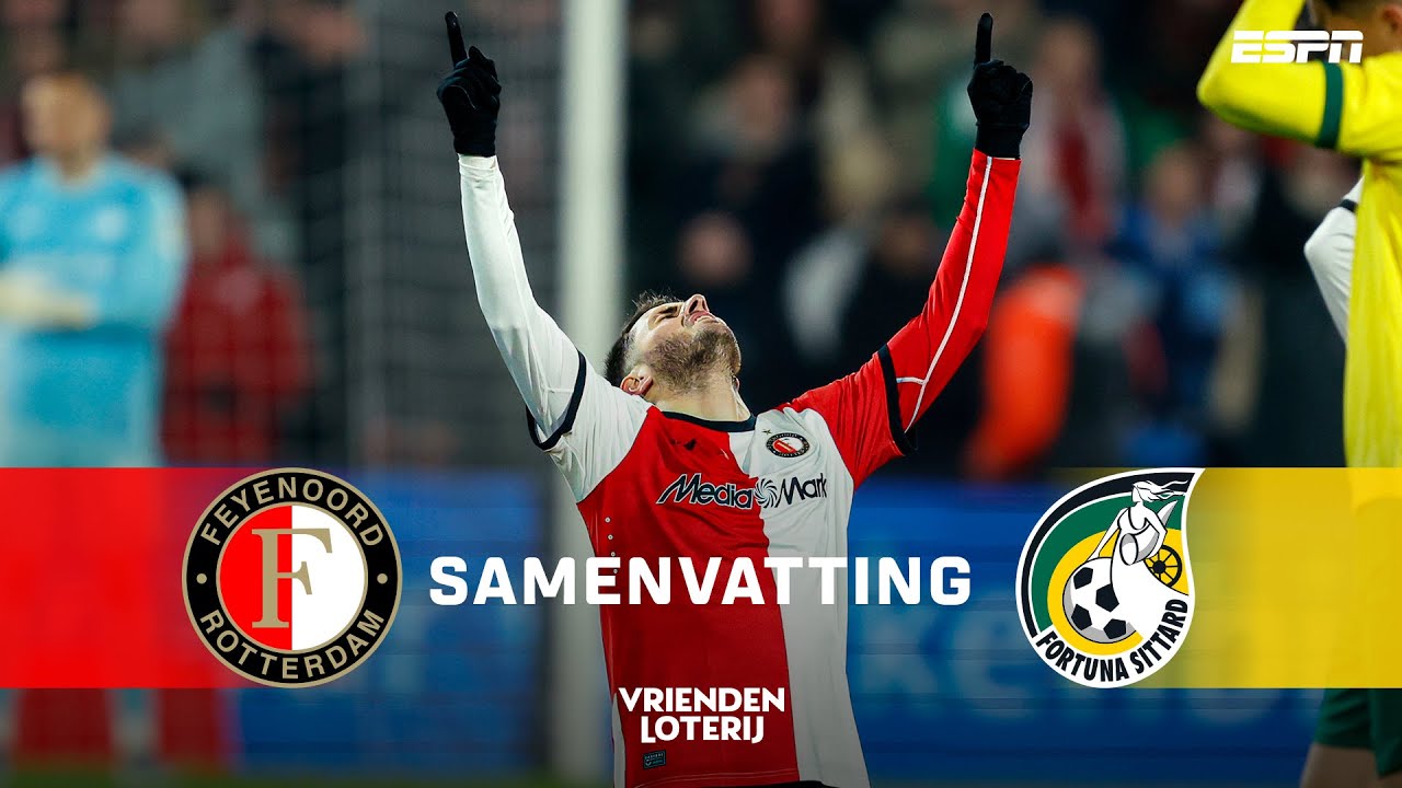 🥵🇲🇽 SANTIAGO GIMENEZ met een schitterende omhaal 🚲 | Samenvatting Feyenoord - Fortuna Sittard
