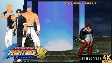 The King Of Fighters 98 - Team KYO - BENIMARU - GORO DAIMON (Arcade) Gameplay Playthrough Remastered