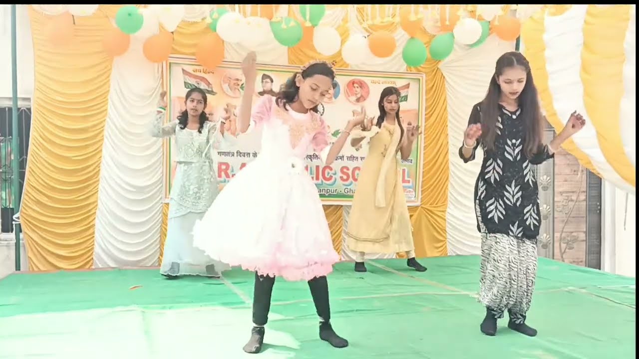 Pawan singh ke gana baja ke  || Republic Day 2026 || School Dance Performance 