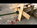 How to split a bamboo cane How to split a bamboo cane