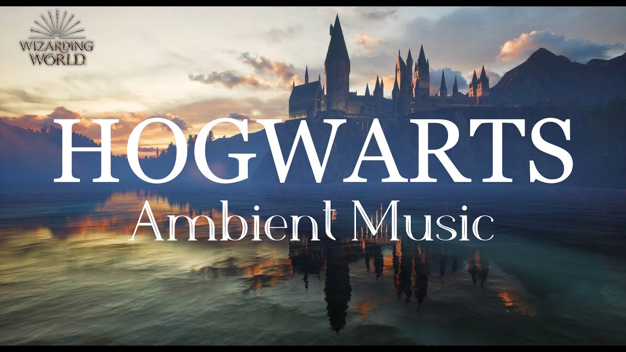 Harry Potter Ambient Music  Hogwarts  Relaxing Studying Sleeping