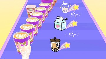 Coffee Stack Game All Levels Gameplay Android, IOS Walkthrough Top Free Game Mobile