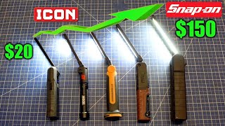 From Icon to SnapOn, Testing Folding Worklights is Hilarious