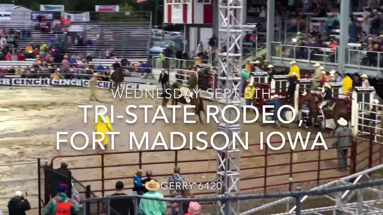TRISTATE RODEO FORT MADISON IOWA YouTube