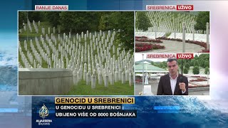 Pojačano prisustvo policije u Srebrenici, nadlijetanje aviona u Potočarima