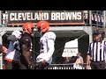 Sparks fly between corey coleman and justin gilbert at cleveland browns training camp