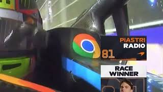 Oscar Piastri TEAM RADIO after win Saudi Arabia GP