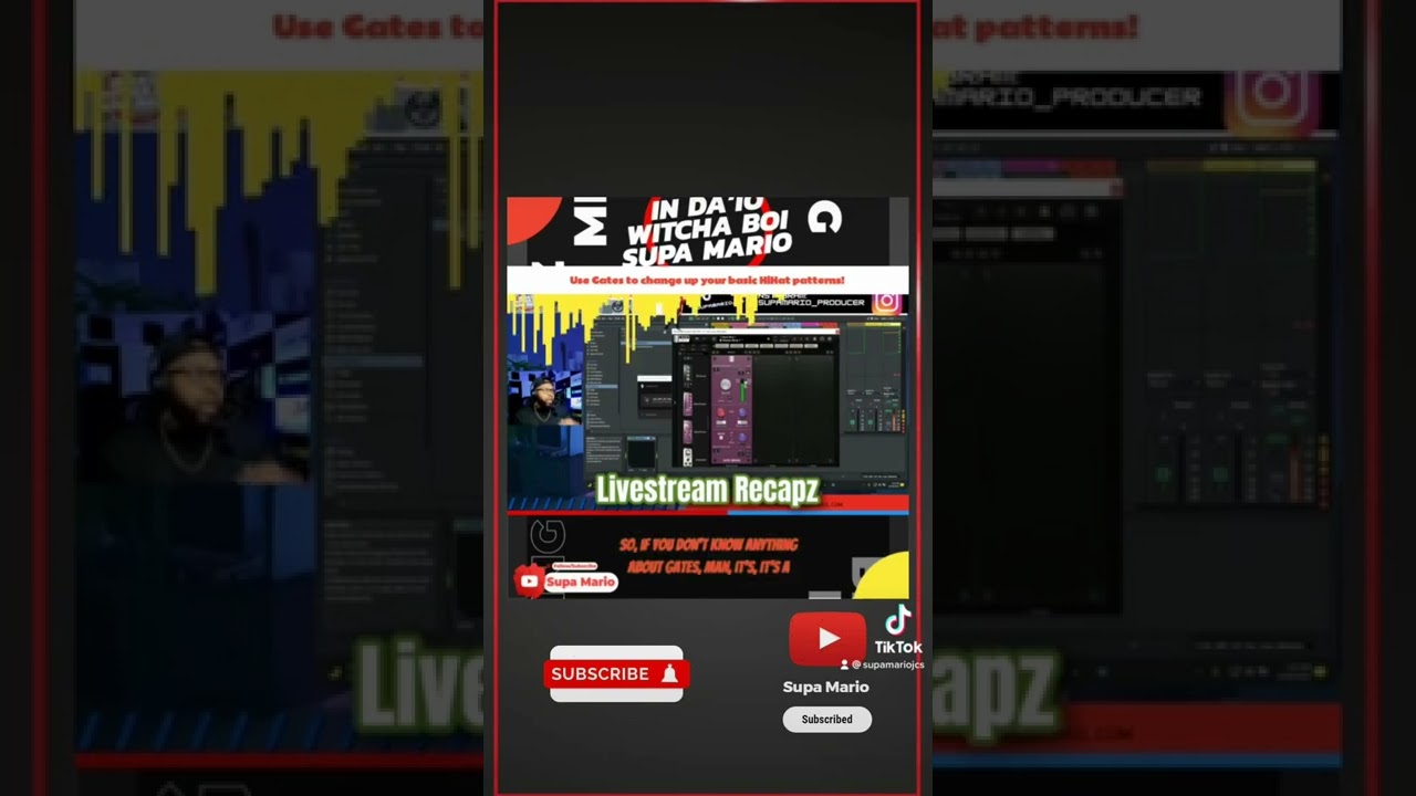 Using a #gate from #slatedigital #vmr to control the groove of the #hihats auf YouTube ansehen Using a #gate from #slatedigital #vmr to control the groove of the #hihats auf YouTube ansehen