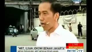 Download lagu Bincang Pagi Bersama Jokowi Di Metro Tv Mengenai Pembangunan MRT