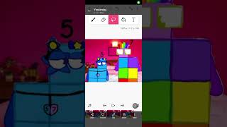 Numberblocks 5x7