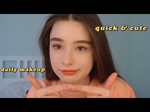 my everyday easy but cute natural makeup ♡