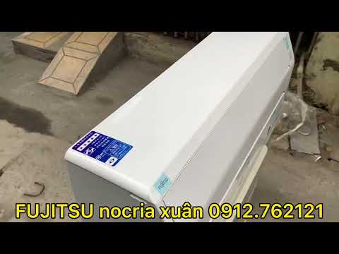 Video FUJITSU nocria điều hoà nhật bãi AS-C28H sản xuất 2019... - youtube