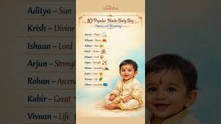 10 Popular Hindu Baby Boy Names With Meanings