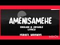 new  release by Israel mbonyi 🔥[ AMENISAMEHE LYRICS]