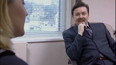 Most Awkward Interview Ever - David Brent - The Office - BBC