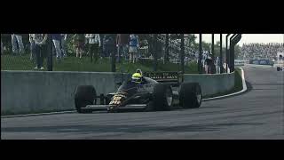 F.1 G.P. MONTERAL 1986 AYRTON SENNA AWESOME  WIN  by Automobilista 2