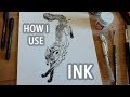 My ink process  inktober 2018