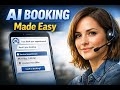 AI chat appointment booking for Services Calendar: step-by-step