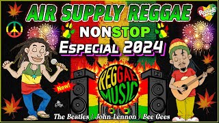 NEW Nonstop Relaxing Reggae 2024 Mix ~ DJ Mhark Ansale Remix ( REGGAE SONGS FOREVER )