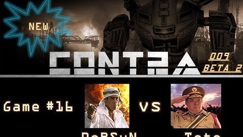 C&C Generals ZH Contra 009 Beta Random match #16