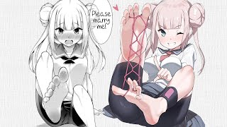 THERE'S A FOOT FETISH MANGA