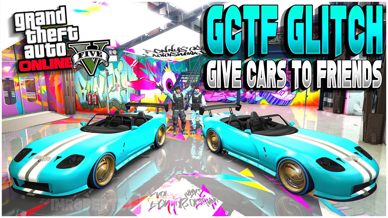 GTA 5 Give Cars To Friends GCTF Glitch Anywhere How To Trade Cars FREE