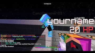 Mineage Hacker Video # 13 CamoCreeper03