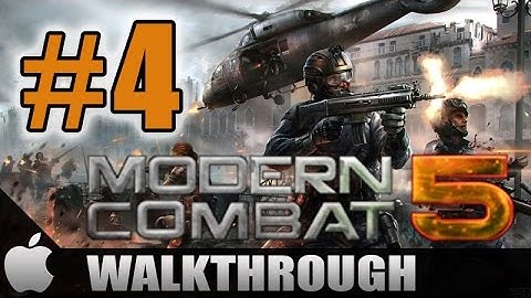 MODERN COMBAT 5 BLACKOUT WALKTHROUGH PART 4 FULL HD iOS iPAD 4 AIR MINI iPHONE 5 5S ANDROID WP