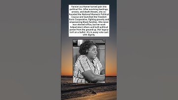 Thumbnail of She Didn’t Win Elections—She Changed Them. Fannie Lou Hamer