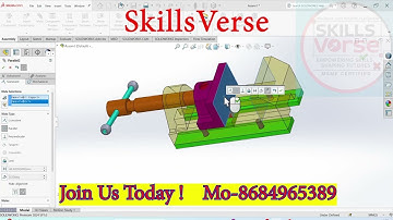 Bench Vice Assembly Tutorial by SkillsVerse