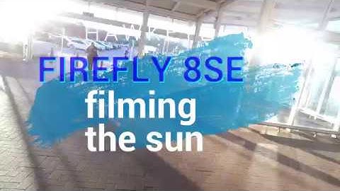 FIREFLY 8SE - sun footage & settings