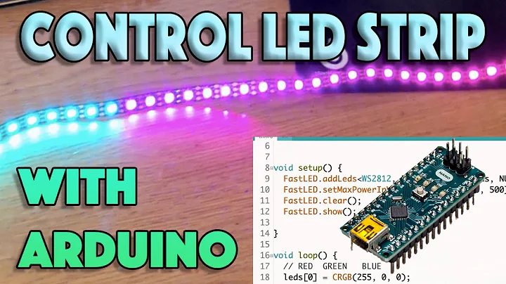 Use Addressable LED Strip with Arduino || Essential Engineering