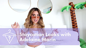 Staycation with Adelaine Morin | #StyledByGUESS