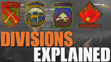 CALL OF DUTY WWII DIVISIONS EXPLAINED! (New Create-A-Class System)