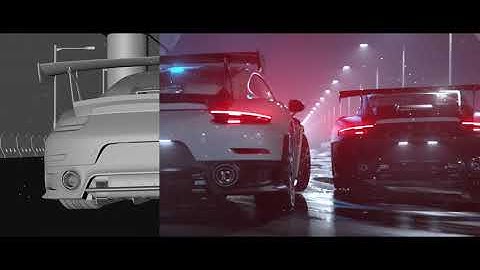 Automotive CG | Breakdown/Process (Houdini, C4D)