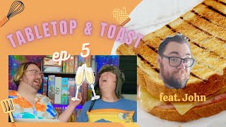 Tabletop & Toast | Ep. 5 (feat. John) | Mariposas, Stonewall Uprising & Joraku