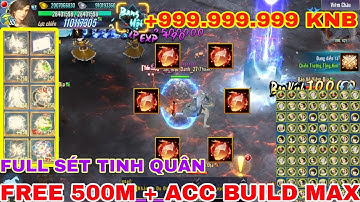 VLTK Mobile Lậu Mới Siêu Nhân - Tân Thủ Cấp 289 Free 500M xu + Acc build sẵn , Full Đồ Gía 1knb