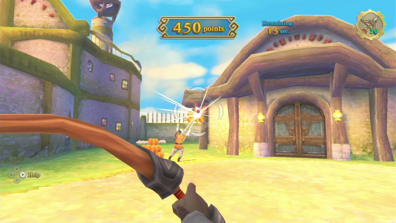 Pumpkin Pull Minigame (Easy Method) Zelda Skyward Sword HD (Switch)
