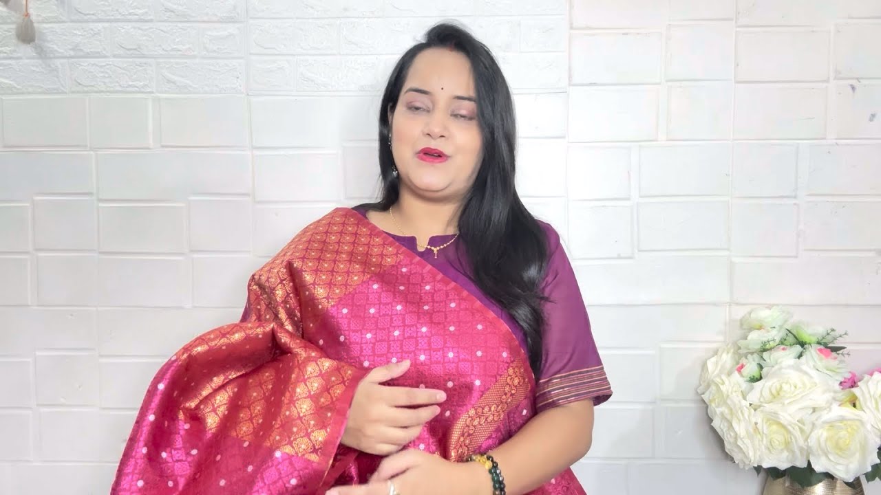 Party ত  পিন্ধা unique মেখেলা চাদৰ  কম দামত