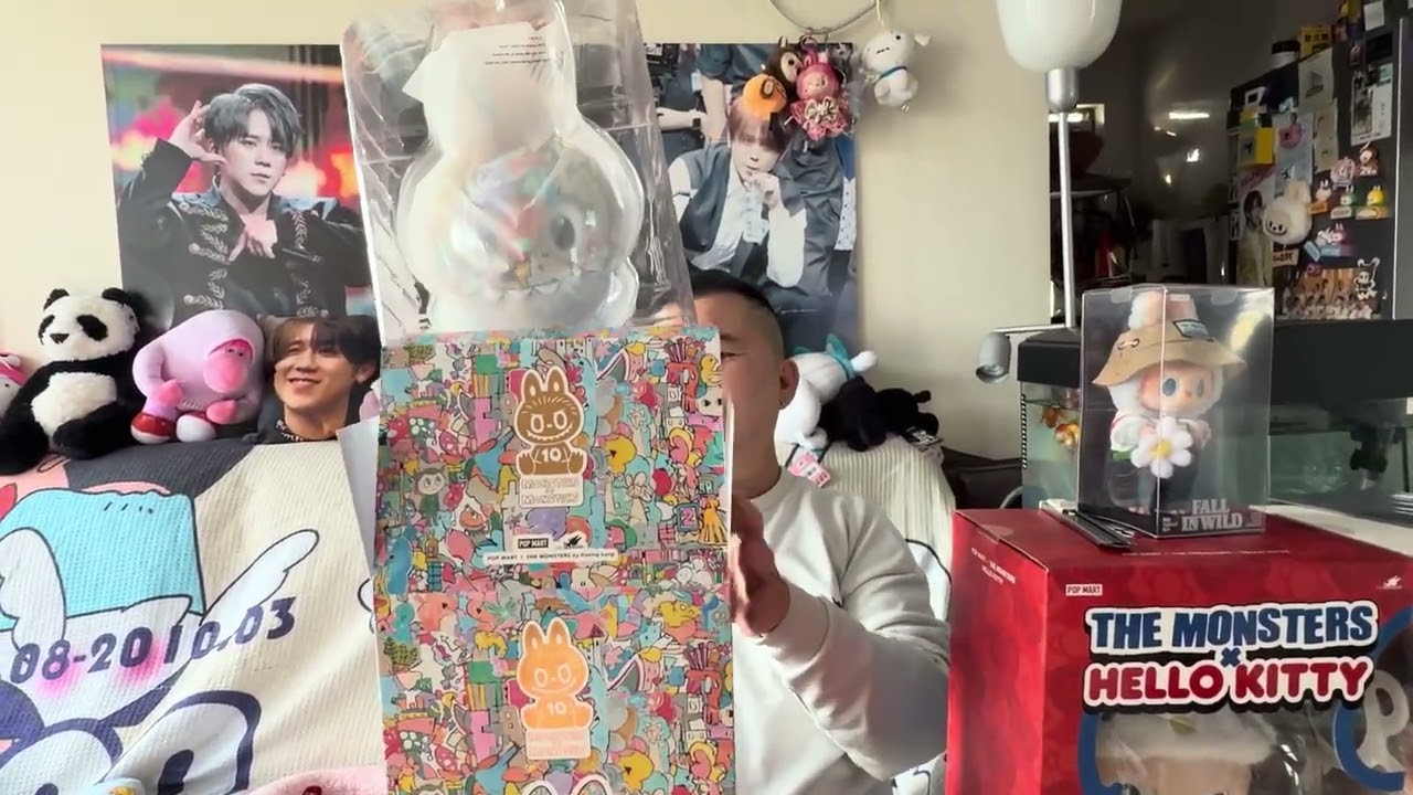 PopMart - 最新Labubu開箱：The Monsters x Hello Kitty Unboxing