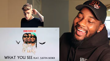 Migos Feat. Justin Bieber - What You See (Official Audio) 🔥 REACTION