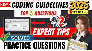 CPC Exam 2025 Practice: Coding Guidelines Questions & Answers!