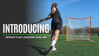 The QUICKPLAY RIPSHOT FLEXI LACROSSE GOAL 6x6
