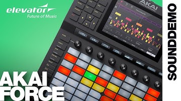 Akai Pro Force - Workstation - Sound Demo (no talking)