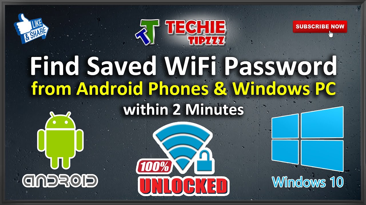 Find Saved Wifi Password On Android Phone