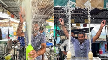 Most Powerful Soda of India😱😱 1 किलोमीटर तक जाता है हवा में😳😳 Indian Street Food | Ajmer, Rajasthan