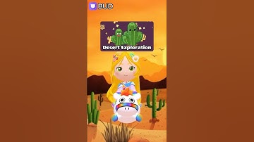 Explore the wonders of the desert, waiting for you to challenge!#bud #budcreate #budgame #cutegame